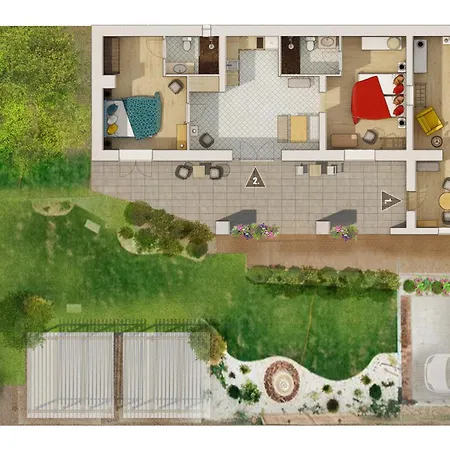 Bonne Vie - アパート Zebegény